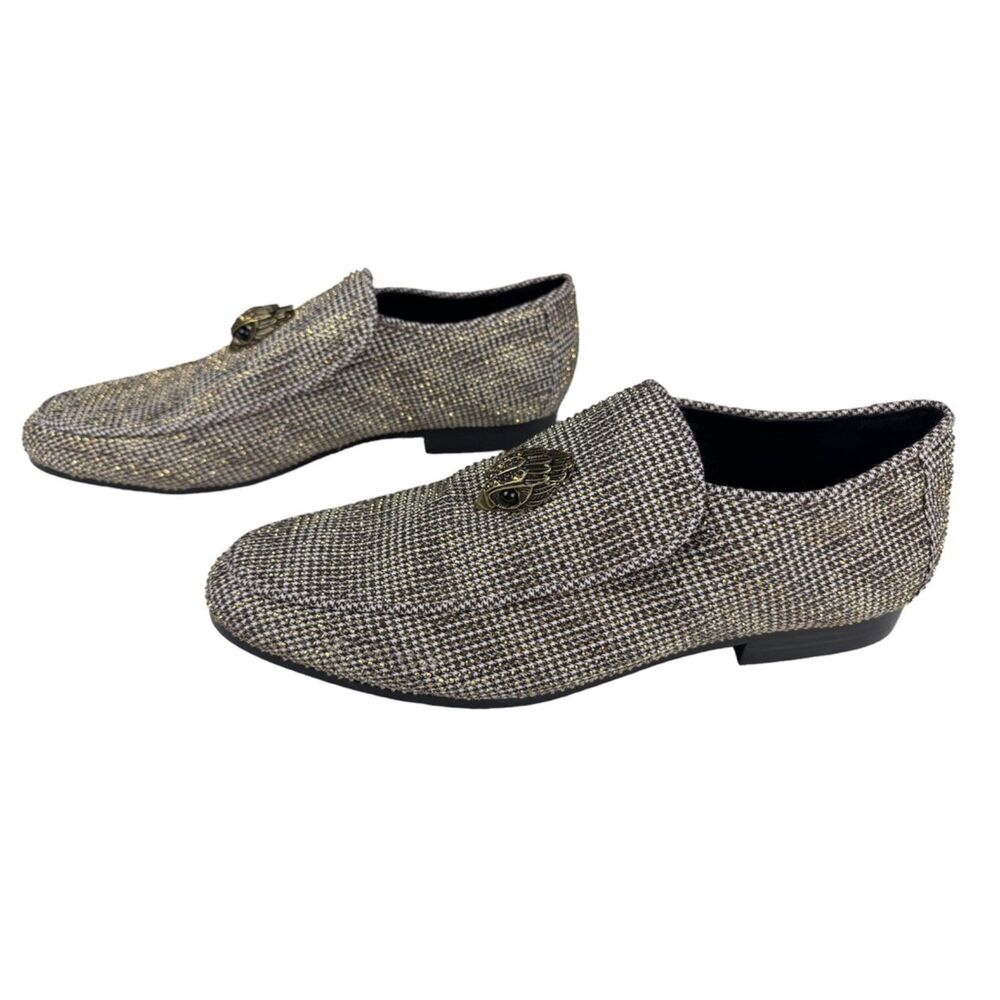 🛑SOLD🛑Kurt Geiger London Hugh Herringbone Loafers Mens Size 8 (41) - Picture 10 of 14